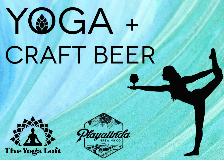 yoga + craft beer with the yoga loft - titusville