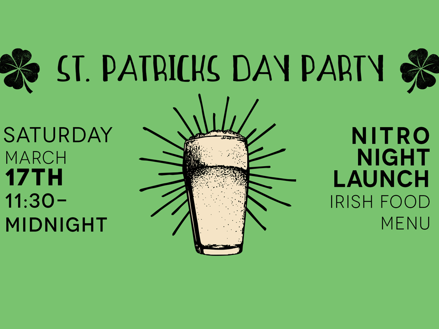 St. Patrick's Day with Playalinda Brewing Company